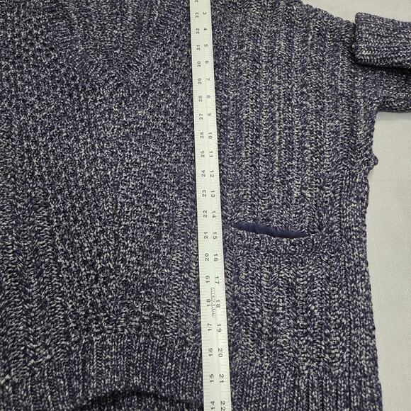 Victoria secret knit sweater womens size S P, wool and cotton blend, blue - Picture 6 of 8